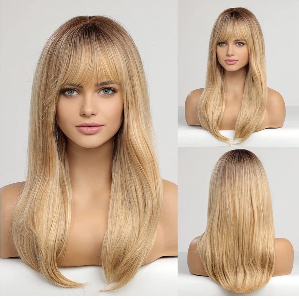 Blonde wig- brand new. Never worn
